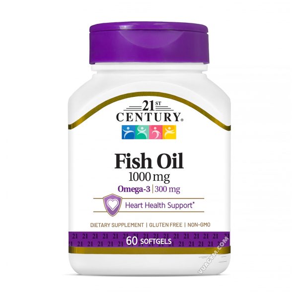 Ảnh sản phẩm 21st Century - Fish Oil 1000mg (60 viên)