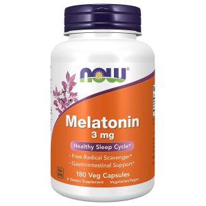 NOW - Melatonin 3mg (180 viên)