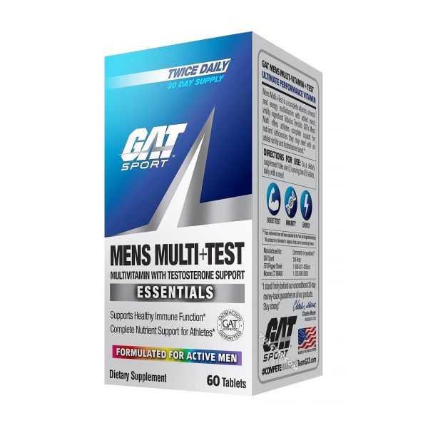 Ảnh sản phẩm GAT Sport - Men's Multi + Test (60 viên)