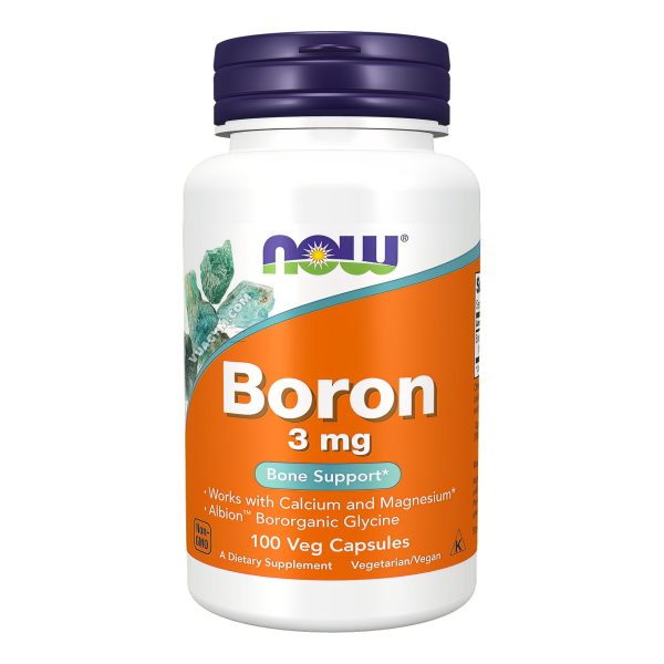 Ảnh sản phẩm NOW - Boron 3 mg (100 viên)