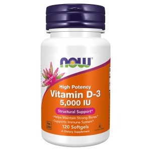 NOW - Vitamin D-3 5,000 IU (120 viên)