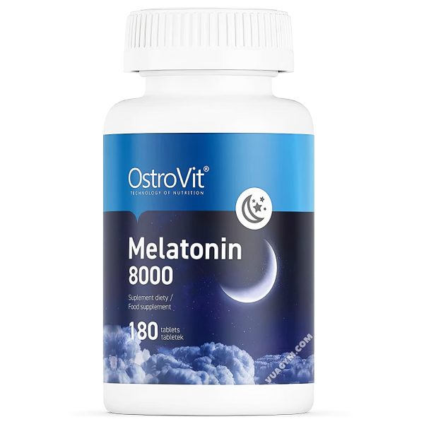 Ảnh sản phẩm OstroVit - Melatonin 8000 (180 viên) (AAA)