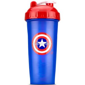 Bình Lắc Performa Hero Chính Hãng - Captain America (800ml)