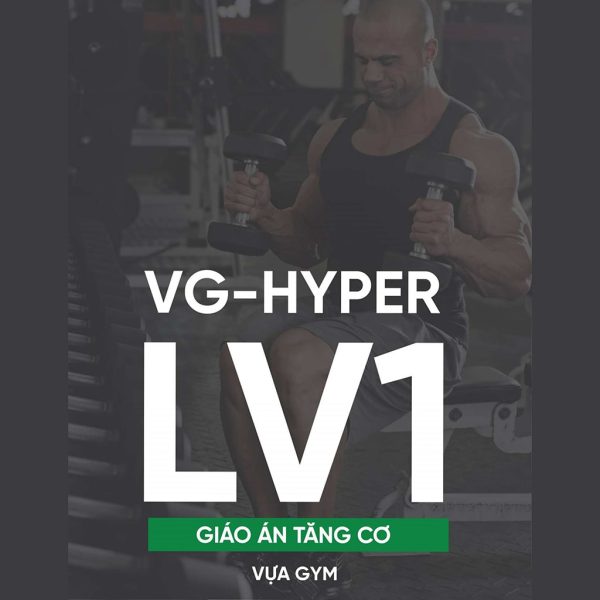 Ảnh sản phẩm Sách điện tử - Giáo trình tăng cơ VG-HYPER LV1 (bởi Vựa Gym)