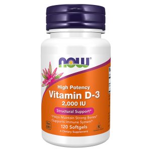NOW - Vitamin D-3 2,000 IU (120 viên)