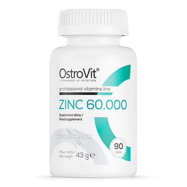 Ảnh sản phẩm OstroVit - Zinc 60.000 (90 viên)